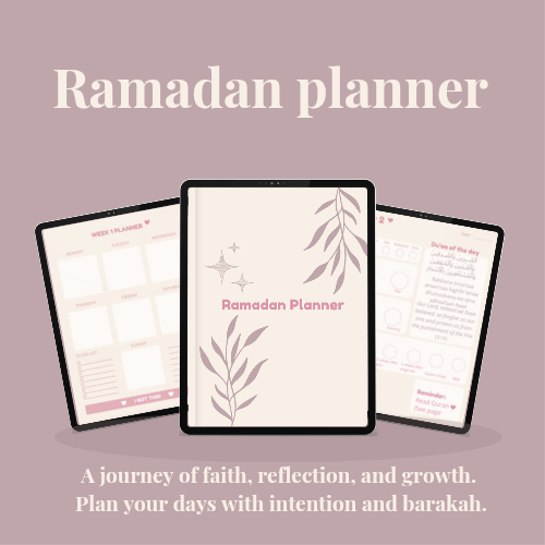 Ramadan planner (PDF Format)